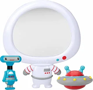 Nuby Spaceman Mirror 3-Piece Set for 12m+ Babies