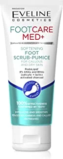 Eveline Foot Care Med+ Foot Scrub-Pumice For Callous And Dry Skin 100ml, One Size
