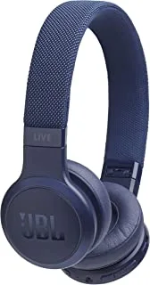 JBL LIVE 400BT Wireless On-Ear Headphones with Voice Control - Blue small