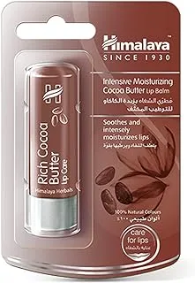 Himalaya Intensive Moisturizing Cocoa Butter Lip Balm 100% Natural Color - 4.5 g
