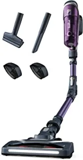 TEFAL Cordless Vacuum Cleaner | X-Force Flex 8.60 Allergy Kit | Extreme Power | 185W | 22V Removable Battery | Up to 45 Minutes | 0,55L | Flex Technology | LED Lights | 2 Years Warranty | TY9639HO