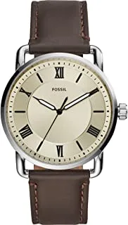 Fossil Men's Copeland Three-Hand, Stainless Steel Watch, FS5663