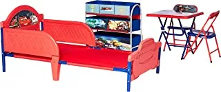 Delta Children Disney Cars Kid Bedroom Set-Bed Tablechair Storage