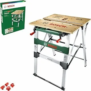 Bosch Home And Garden Work Bench Pwb 600 (4 Blade Clamps, Cardboard Box, Max. Load Capacity: 200 Kg)