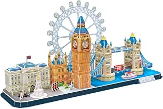 CubicFun 3D Puzzles City Line London 107 قطعة