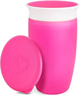 Munchkin - Miracle 360° Sippy Cup with Lid 1pk 10oz - Pink