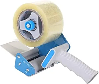 MARKQ Packing Tape Dispenser Gun, Hand-Held Industrial Side Loading Tape Dispenser for Commercial Packaging, Shipping, Moving, Carton and Box Sealing