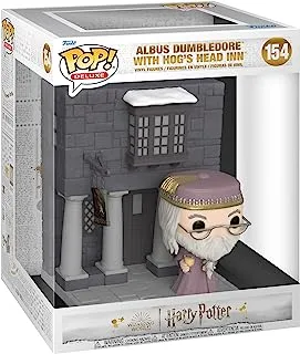 Funko Pop Deluxe Harry Potter Hogsmeade Hog's Head Collectibles Figure Toy with Dumbledore