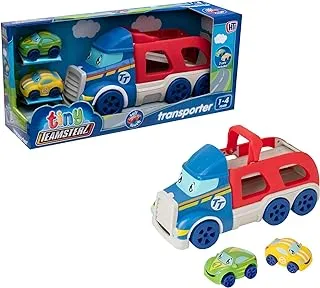 Teamsterz Tiny Transporter مع سيارتين