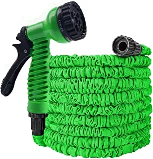 ALSafi-EST MAGIC HOSE Stretch Flexible Water Hose up to 15 Meters Long - Green, MAGIC HOSE15