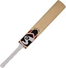SG Max Cover Kashmir Willow Cricket Bat (Size: Size 3, Leather Ball)