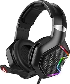 Gaming Headset for PS5, PS4, Xbox Series X|S & Xbox, PC Gaming Headphone with 7.1 Surround Sound, Noise Canceling Mic- for Playstation 5, Mac