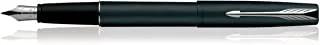 قلم حبر باركر فرونتير أسود غير لامع ، عبوة من قطعتين