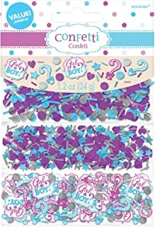 Baby Shower - Girl Or Boy? Paper And Foil Confetti 1.2oz