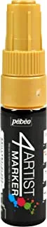 Pebeo 4Artist Chisel Nib Marker, 8 mm Size, 55 Gold Box 3 Each