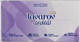 Lavarov Facial Tissues 165 sheets (Pack of 4)