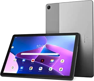 Lenovo TAB M10 3rd , 10-inch , STORM GREY , Unisoc T610 OC 1.8GHz , 4GB , 64GB , With Call Feature , 4G-LTE , 5000 mAh Battery , TB328XU , with Folio Case and Film , ZAAF0060SA