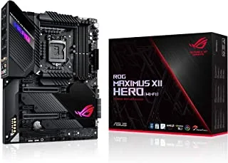 Asus ROG Maximus XII Hero Z490 (WiFi) LGA 1200 (Intel 10th Gen) ATX Gaming Motherboard - 90MB12R0-M0EAY0