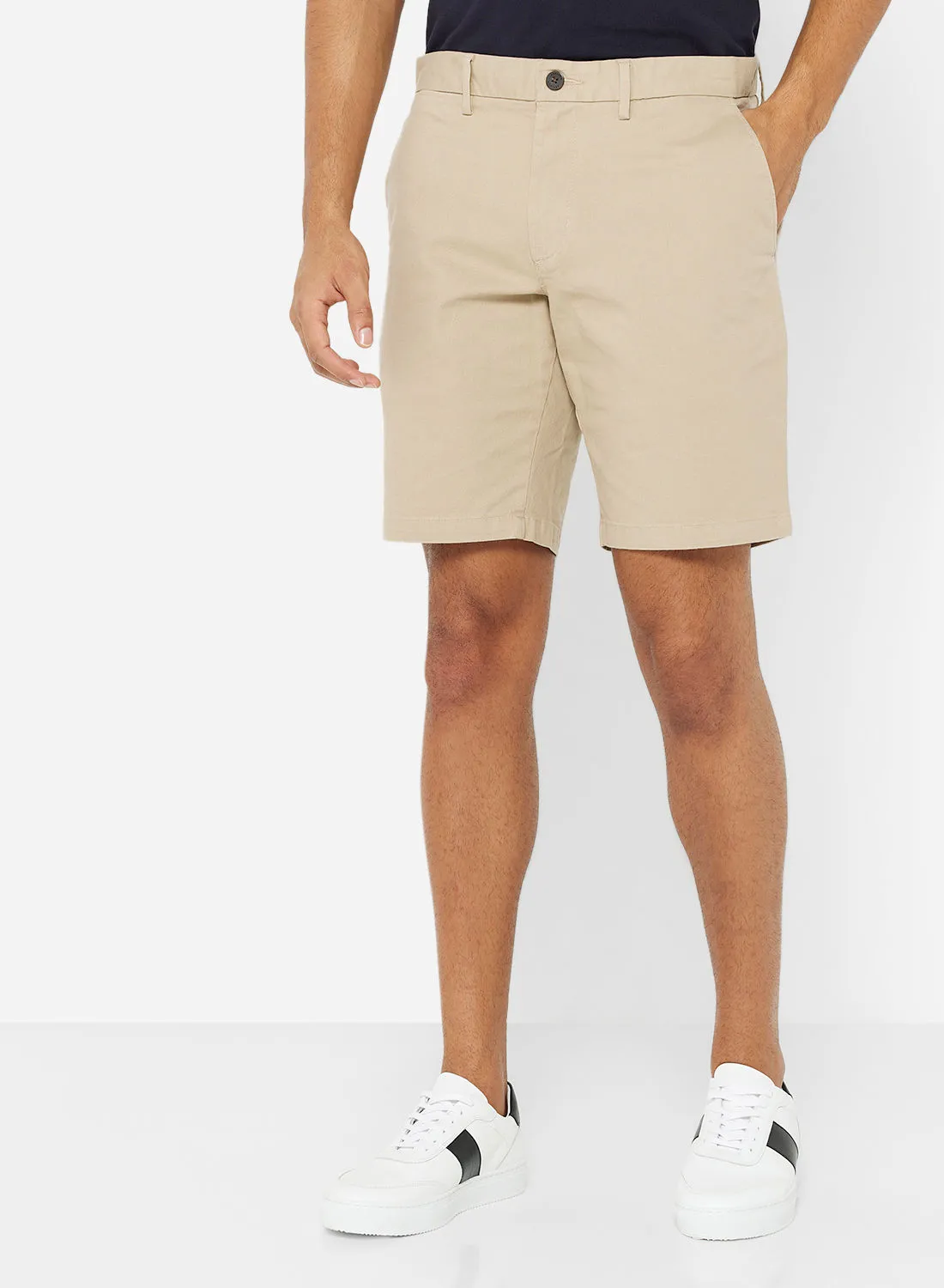 TOMMY HILFIGER Logo Brooklyn Essential Twill Shorts