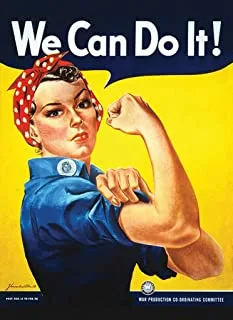 Rosie the Riveter We Can Do It! Notebook
