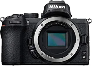 Nikon Z50 Mirrorless Digital Camera (Body Only) - Black KSA Version with KSA Local Warranty Support