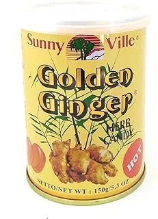 حلوى الزنجبيل الذهبية الساخنة بالزنجبيل 150 جرام