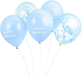 Talking Tables Blue Happy Birthday Confetti Balloons