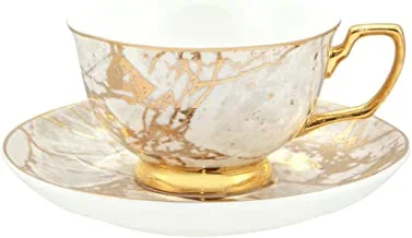 Cristina Re Crystalline Celestite Tea Cup and Saucer