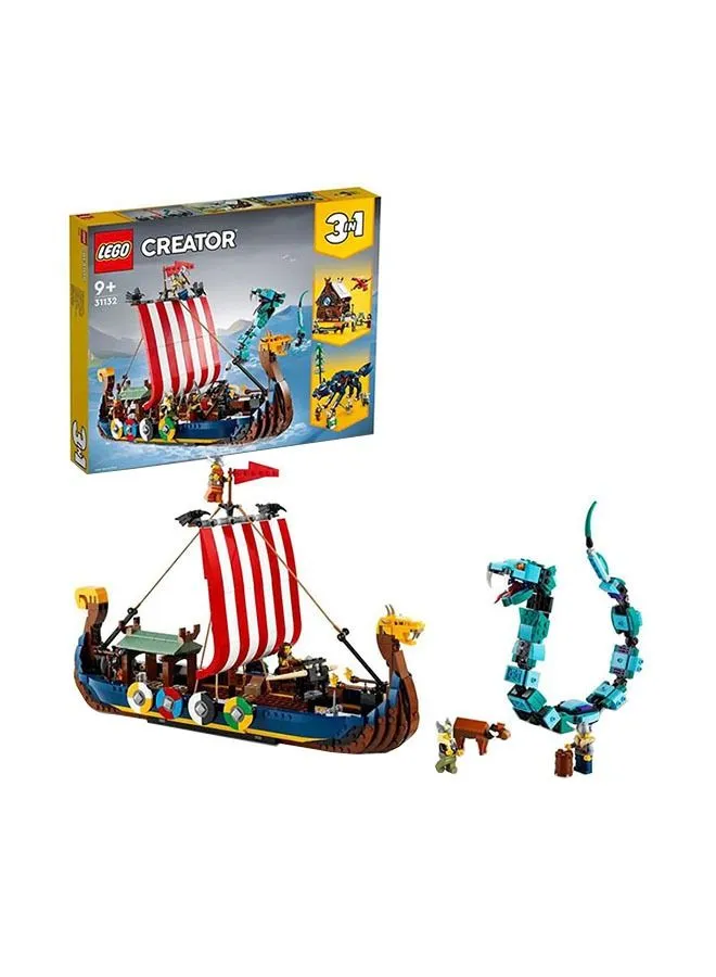 LEGO Creator Viking Ship and the Midgard Serpent 31132