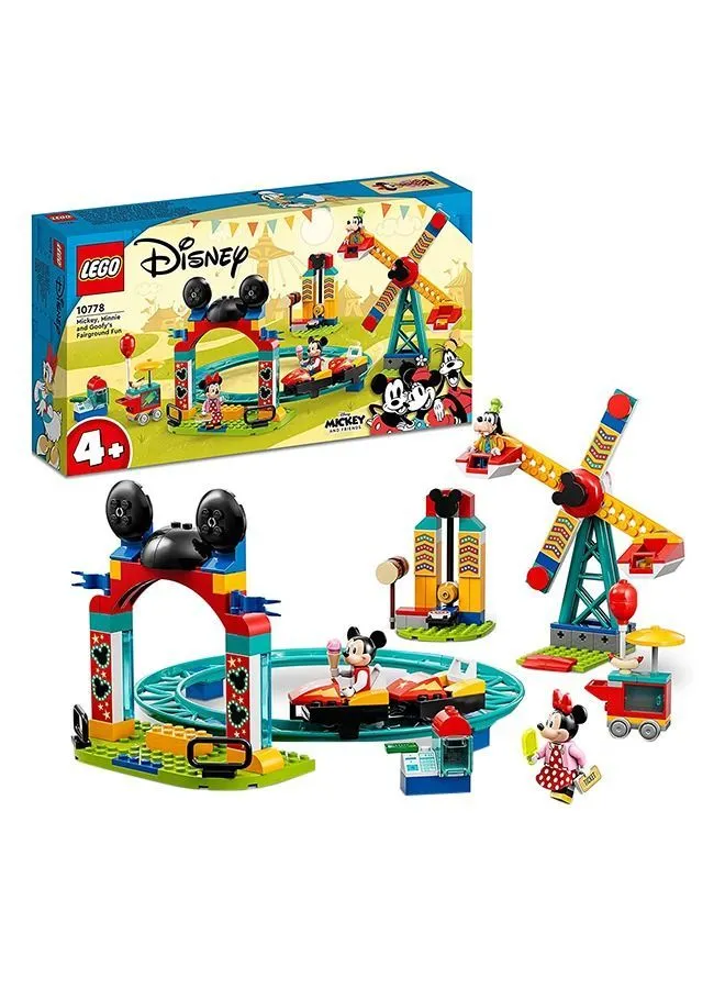 LEGO Mickey and Friends Mickey, Minnie and Goofy's Funfair Fun 10778