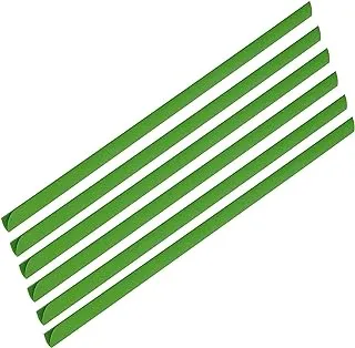 قضيب منزلق بلاستيكي من FIS FSPG03-GR 3 مم 100 قطعة ، سعة 30 ورقة ، أخضر