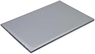 FIS FSCLCF1303LGY 1 Side Padded Certificate Folder with Certificate, A4 Size, Light Grey