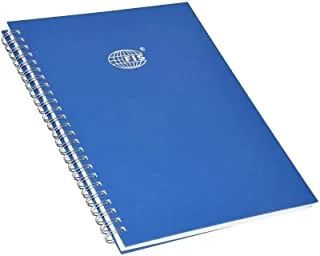 FIS FSMN9X72QSB 96 Sheets Spiral Manuscript Notebook 5-Pieces Set, 9 Inch x 7 Inch Size