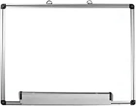 FIS FSWB3040 White Board with Aluminium Frame, 30 cm x 40 cm Size
