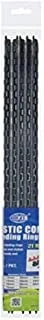 FIS FSBD14BK10 Plastic Binding Rings, 110 Sheets Capacity, 14 mm Size, Black