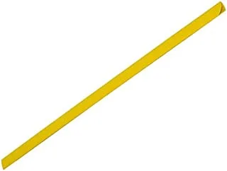 FIS FSPG03-YL 3 mm Plastic Sliding Bar 100-Pieces, 30 Sheets Capacity, Yellow