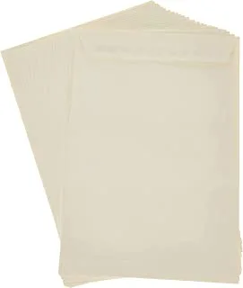 FIS FSEC1027PIV25 100 GSM Peel and Seal Envelopes 25-Pack, 324 x 229 mm Size, Ivory