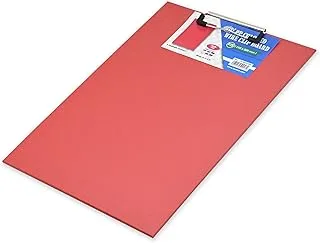 FIS Clip Boards PP Foolscap Size, Color: Red -FSCBPPFSRE