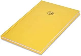 دفتر ملاحظات من FIS FSNBA5N200 أحادي الخط بغطاء نيون صلب ، 5 قطع ، مقاس A5 ، ذهبي