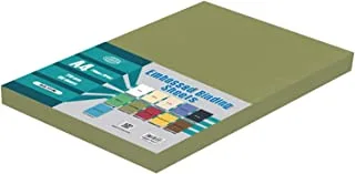 FIS FSBDE230A4DGR 230 gsm Embossed Binding Sheet 100-Pieces