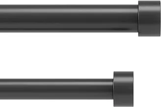 CAPPA 1 DBL ROD 305-457 BRSH BLK