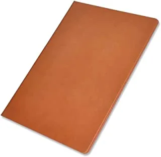FIS FSCLCHPUHRBR Italian Pu Hard Cover Round Corner Certificate Folder, A4 Size, Brown