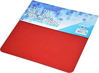 FIS FSCO15X21CMRE Mouse Pad, Red