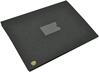 FIS FSCO801PBKN Computer Files with Plastic, 410 mm X 300 mm Size, Black