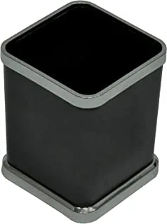 FIS FSPH812BK حامل قلم على شكل مربع ، أسود