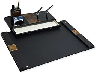 FIS FSDS-6 Executive Wooden Desk 2-Piece Set