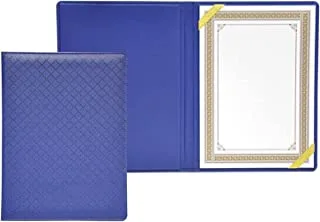 FIS Executive Italian PU Certificate Folder with A4 Certificate and Gift Box
