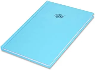 FIS FSNBA5N220 Single Line Neon Hard Cover Notebook 5-Pieces, A5 Size, Turquoise