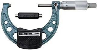 Mitutoyo 103-139 Outside Micrometer, 50-75 mm Size