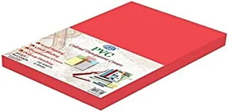 FIS 180 Micron PVC Colored Transparent Cover 100 Piece Set